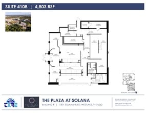 1301 Solana Blvd, Westlake, TX à louer Plan d’étage- Image 1 de 1