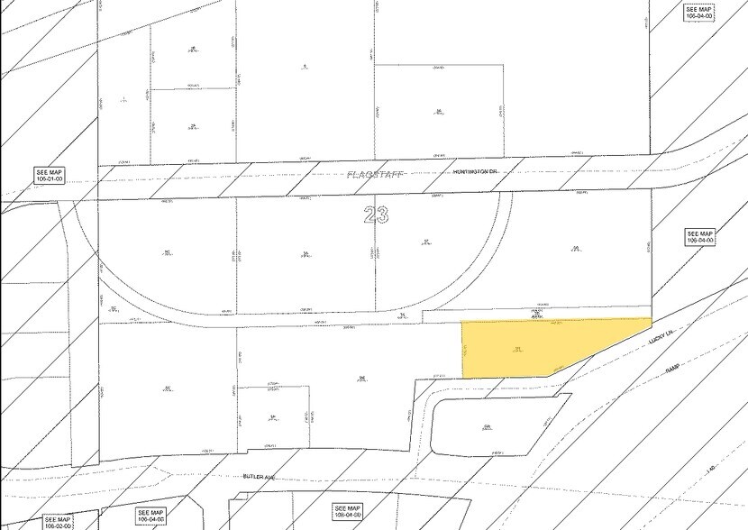 2306 E Lucky Ln, Flagstaff, AZ à louer - Plan cadastral - Image 3 de 3