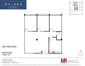 1821 Walden Office Sq, Schaumburg, IL for lease Floor Plan- Image 1 of 1