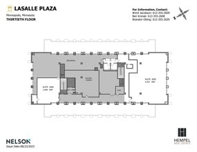 800 LaSalle Ave, Minneapolis, MN à louer Plan de site- Image 1 de 1