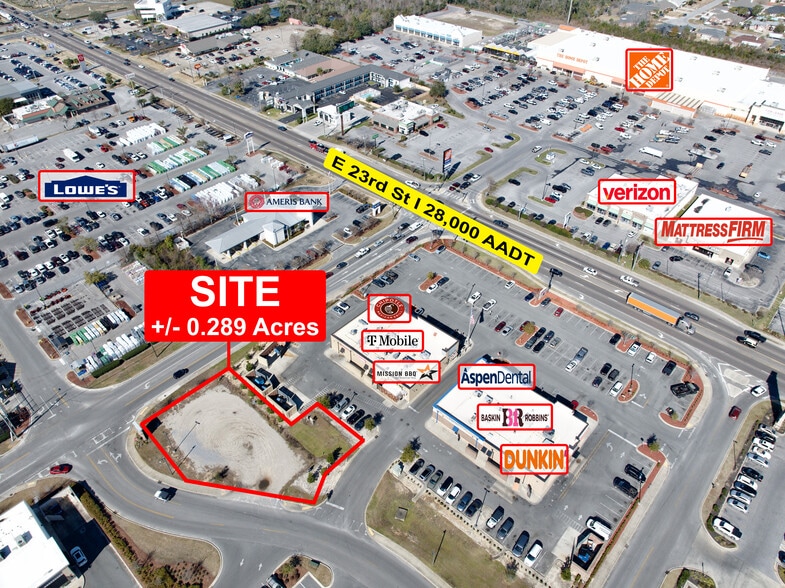 Wilson Ave, Panama City, FL for sale - Aerial - Image 3 of 7