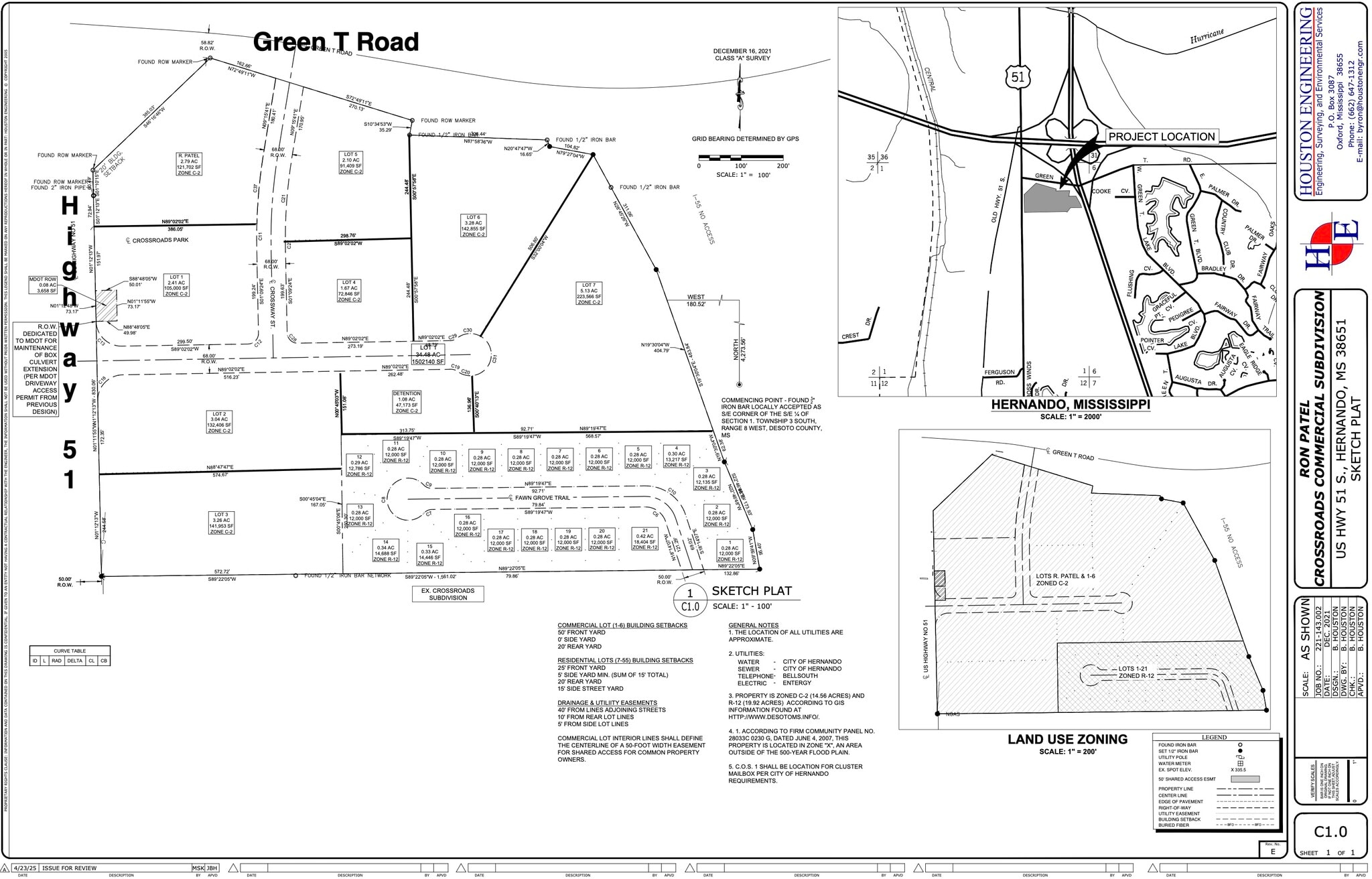 230 Highway 51 S, Hernando, MS à vendre Plan cadastral- Image 1 de 12
