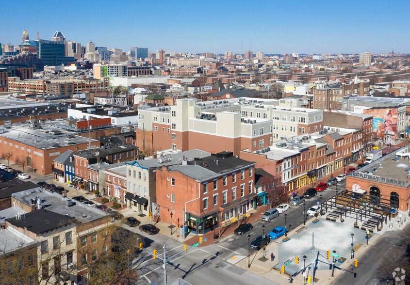 600-604 S Broadway, Baltimore, MD for lease - Aerial - Image 3 of 16