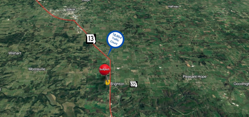 Highway 13 and E 525th rd, Brighton, MO for sale - Building Photo - Image 2 of 3