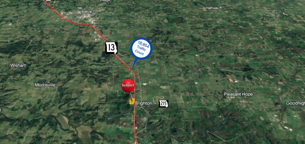 Highway 13 and E 525th rd, Brighton, MO à vendre - Photo du bâtiment - Image 2 de 3