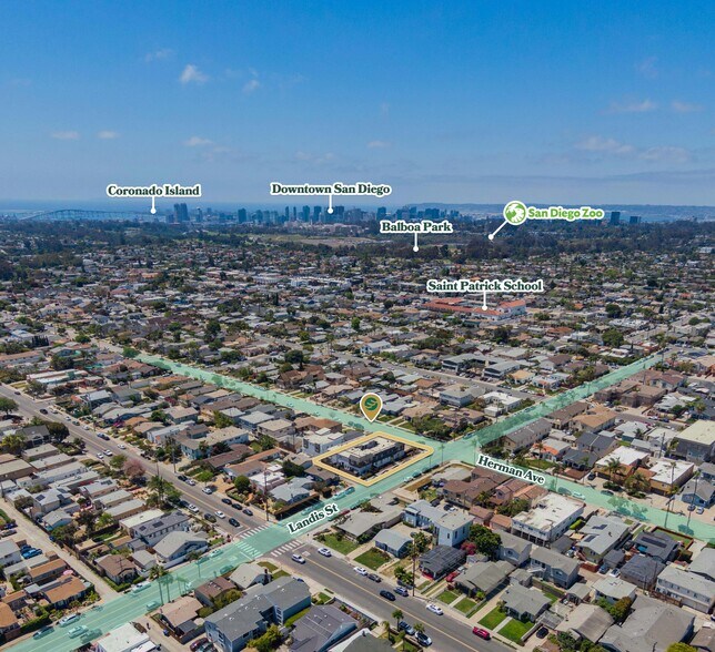 3167 Landis St, San Diego, CA à vendre - Photo du bâtiment - Image 2 de 61