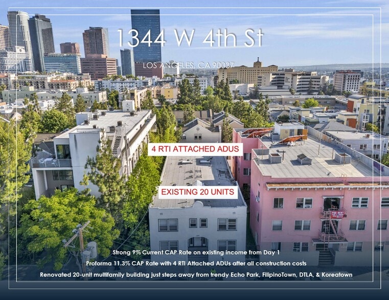 1344 W 4th St, Los Angeles, CA for sale - Building Photo - Image 1 of 15