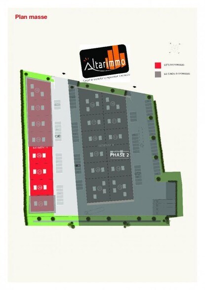 Flex in Dreux for lease - Site Plan - Image 3 of 3