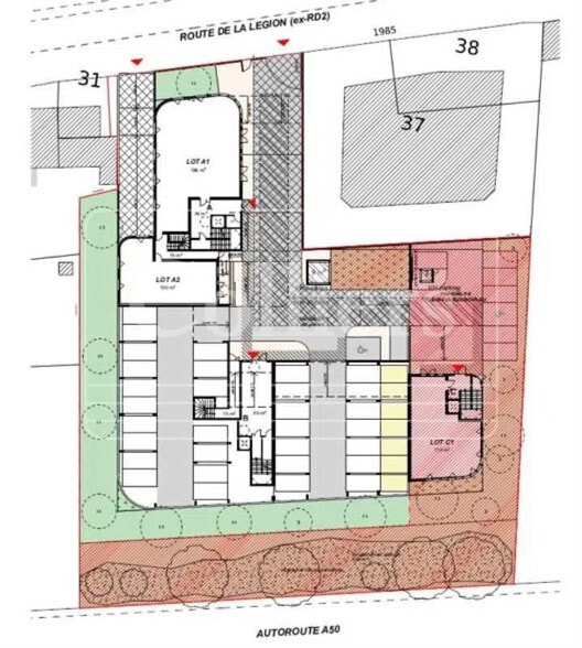 2005 Route De La Légion, Aubagne à vendre - Plan de site - Image 3 de 4