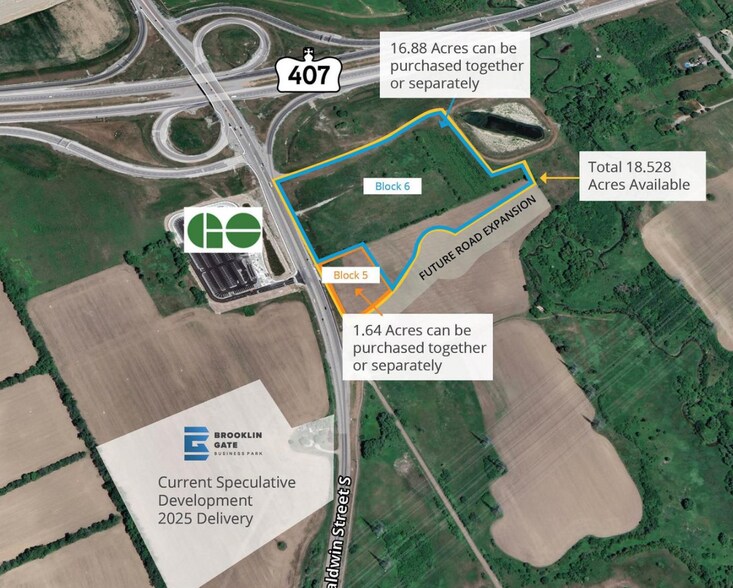 5605 Baldwin St S, Whitby, ON à vendre - Plan de site - Image 1 de 1