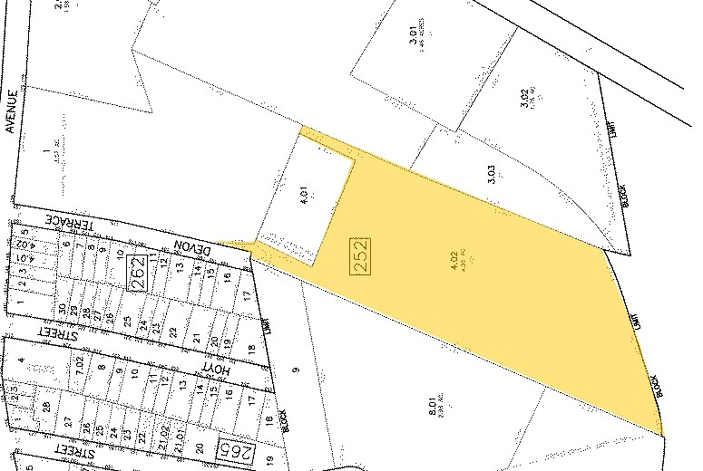 201 Devon Ter, Kearny, NJ à vendre - Plan cadastral - Image 3 de 7