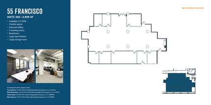 1700 Montgomery St, San Francisco, CA for lease Floor Plan- Image 1 of 1