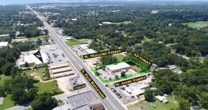 1717 N Pace Blvd, Pensacola, FL - Aérien Vue de la carte - Image1