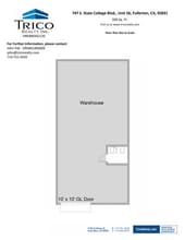 667-759 S State College Blvd, Fullerton, CA à louer Plan d’étage- Image 1 de 1