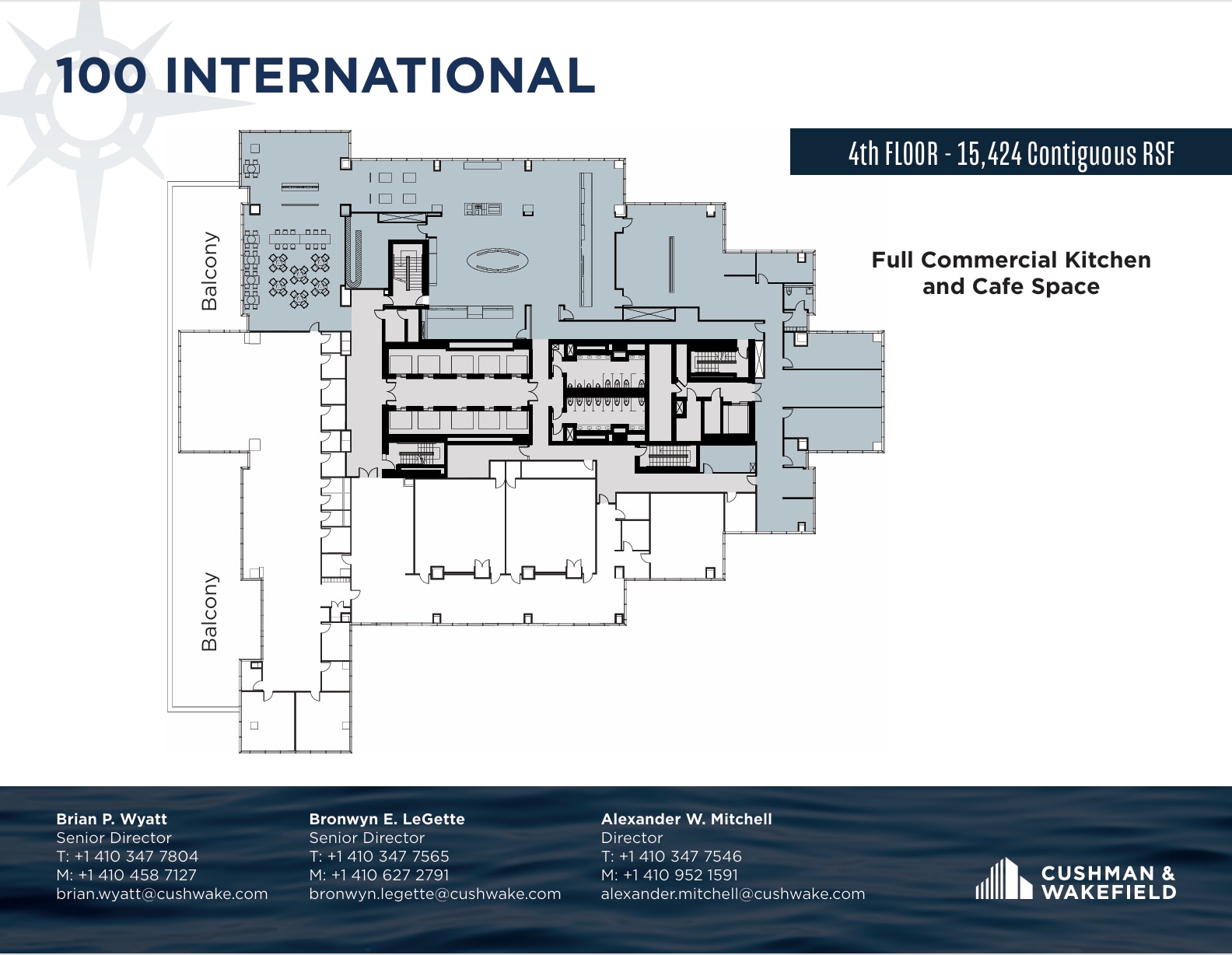 100 International Dr, Baltimore, MD for lease Floor Plan- Image 1 of 2
