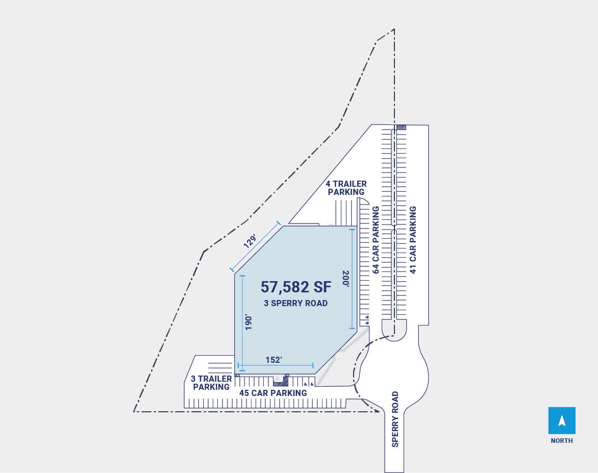 3 Sperry Rd, Fairfield, NJ for lease Site Plan- Image 1 of 2