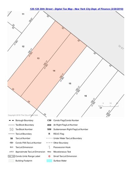 126 30th St, Brooklyn, NY à vendre - Plan de site - Image 3 de 3