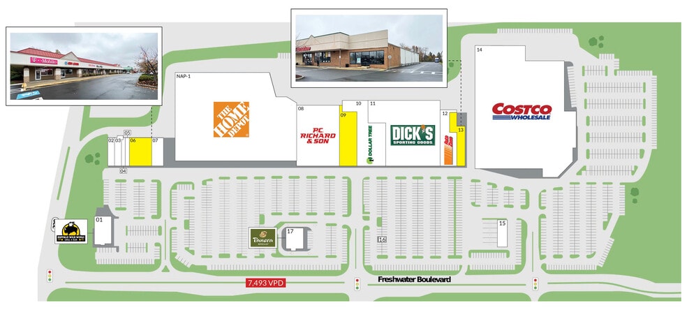 130-136 Elm St, Enfield, CT for lease - Building Photo - Image 2 of 11