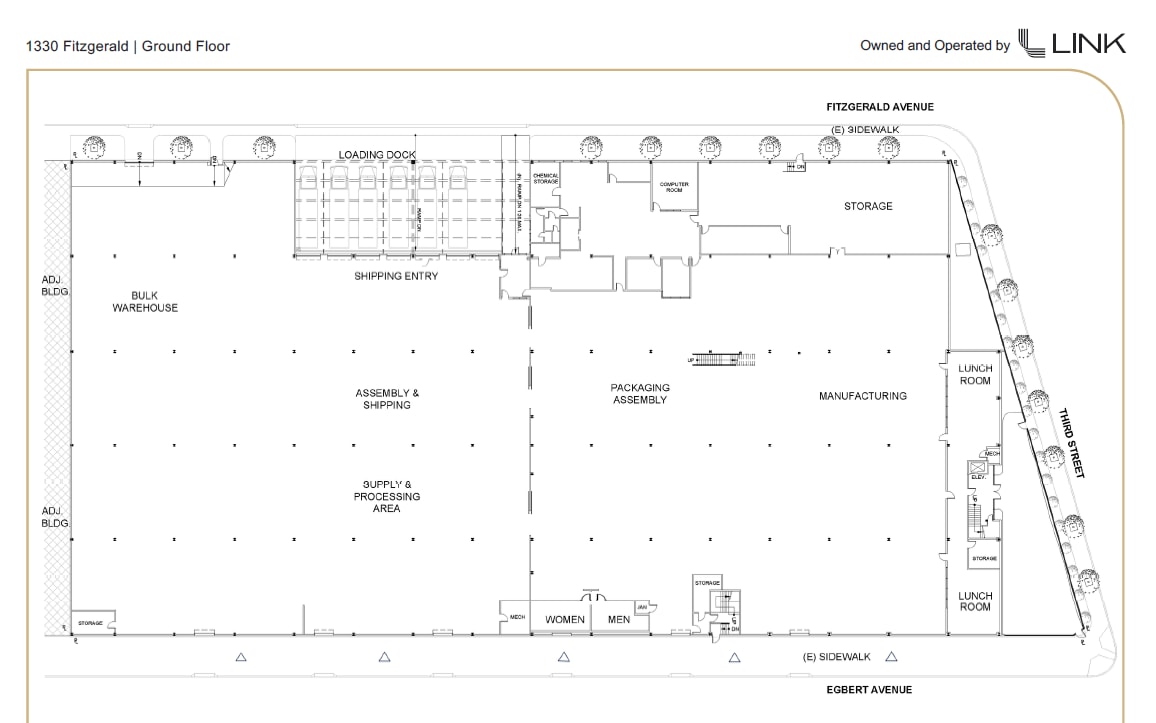 6025 3rd St, San Francisco, CA for lease Floor Plan- Image 1 of 8