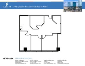 3010 Lyndon B Johnson Fwy, Dallas, TX à louer Plan de site- Image 1 de 2