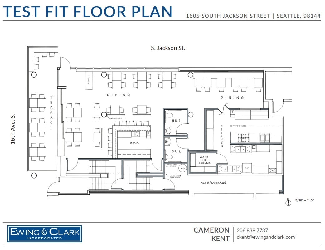 1605 S Jackson St, Seattle, WA for lease Floor Plan- Image 1 of 1