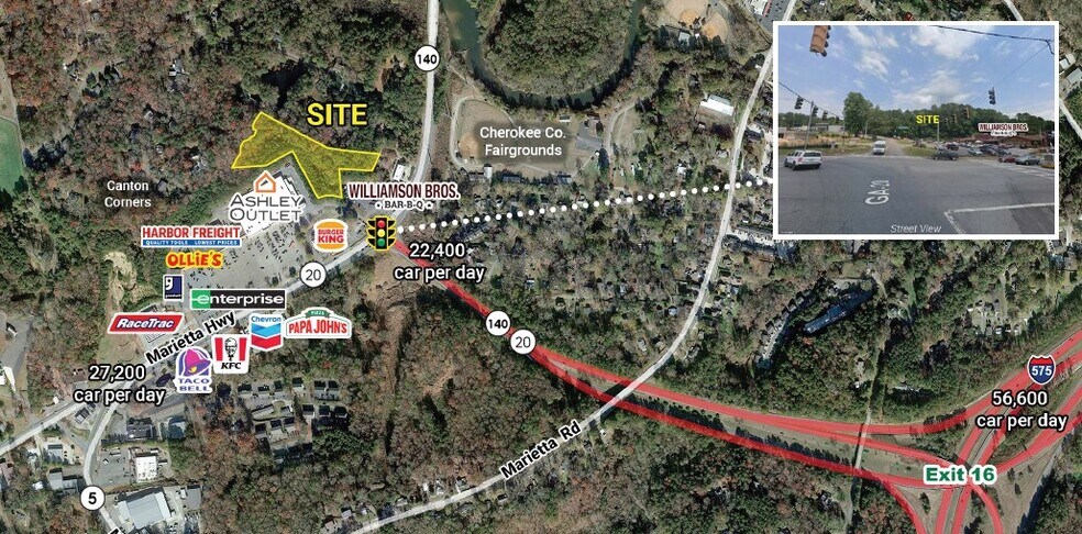 0 Marietta Hwy, Canton, GA à vendre - Photo du bâtiment - Image 1 de 1