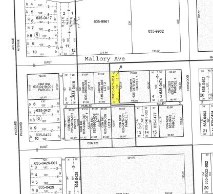 3643 E Mallory, Cudahy, WI for sale - Plat Map - Image 2 of 2