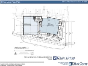 480 S Main St, Davidson, NC for lease Floor Plan- Image 1 of 2