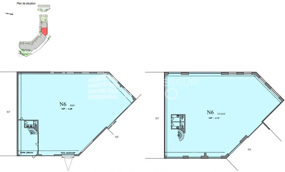 Flex in Ivry-sur-Seine for lease - Floor Plan - Image 2 of 2