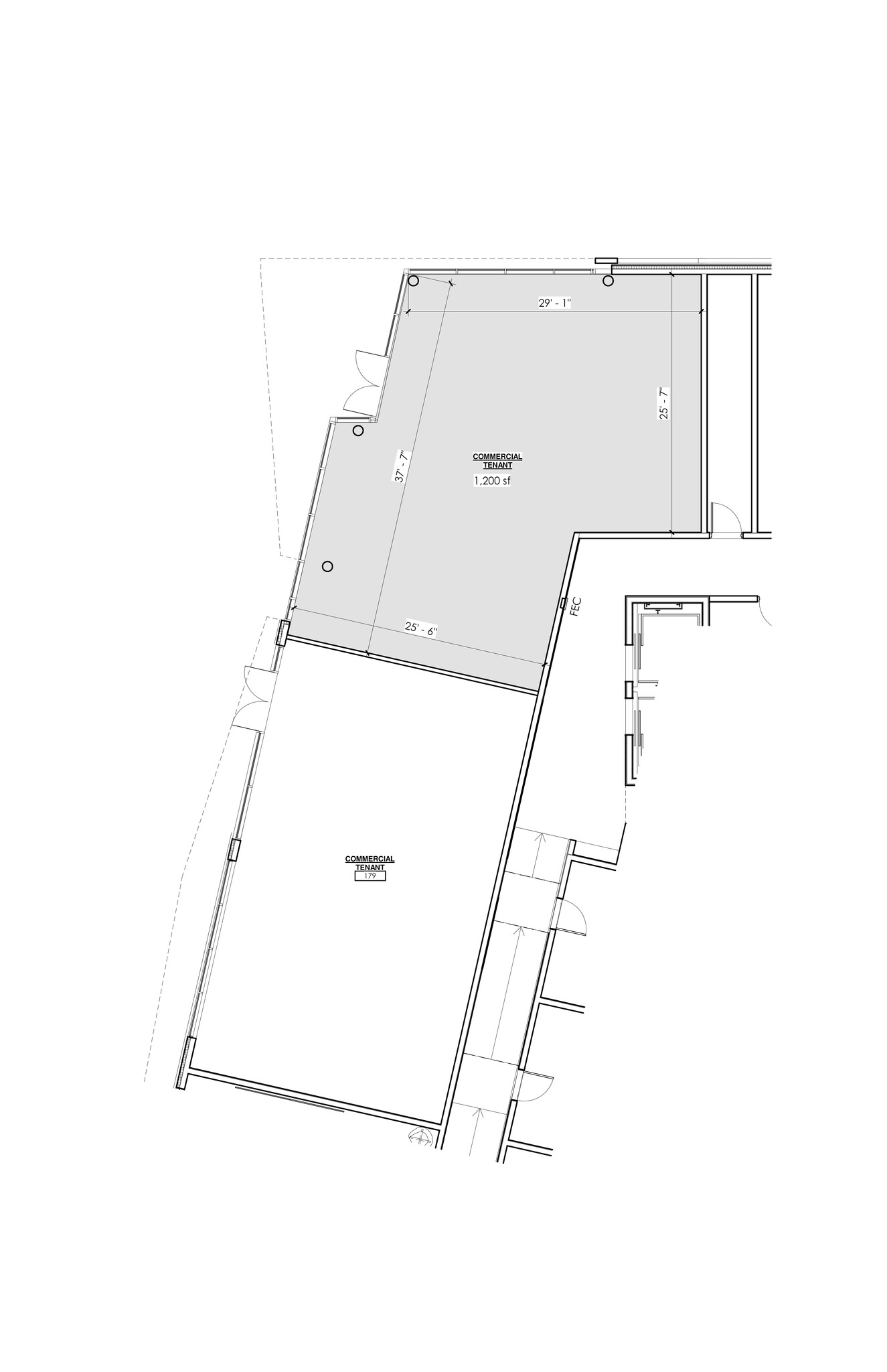 1155 Main St, Buffalo, NY à louer Plan de site- Image 1 de 2