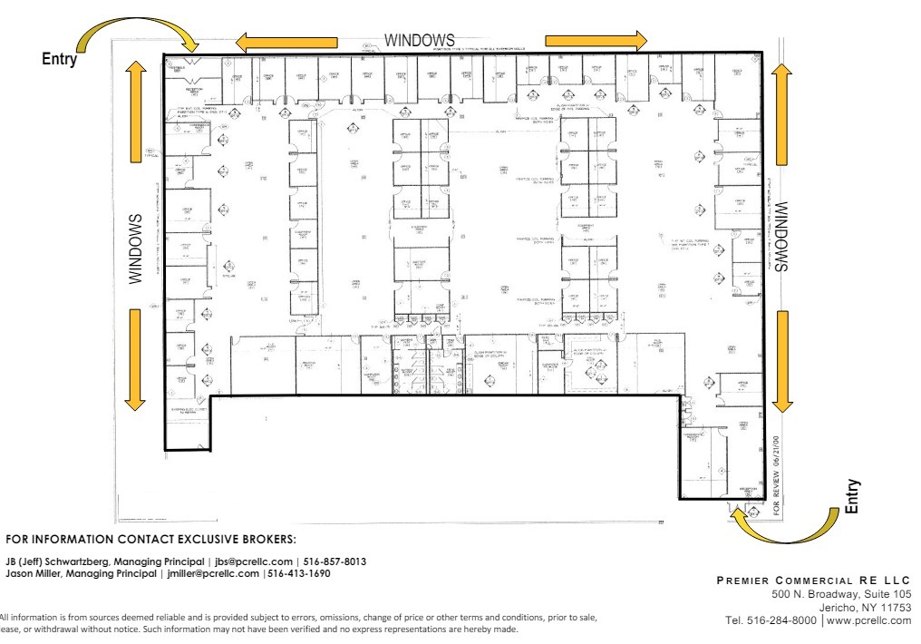 100 Sunnyside Blvd, Woodbury, NY à louer Plan d  tage- Image 1 de 8