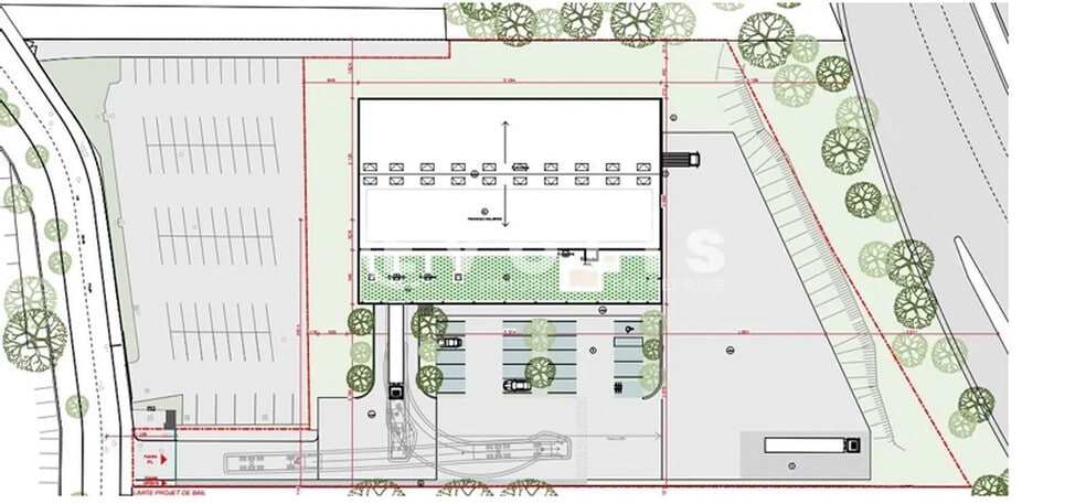 Office in Chilly-Mazarin for lease - Floor Plan - Image 3 of 3