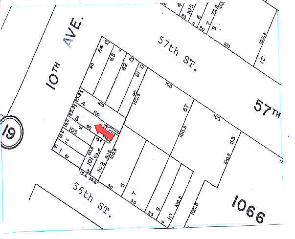 858 10th Ave, New York, NY for lease - Plat Map - Image 2 of 4