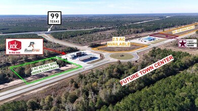 0002 County Road 3549, Cleveland, TX - AÉRIEN  Vue de la carte - Image1