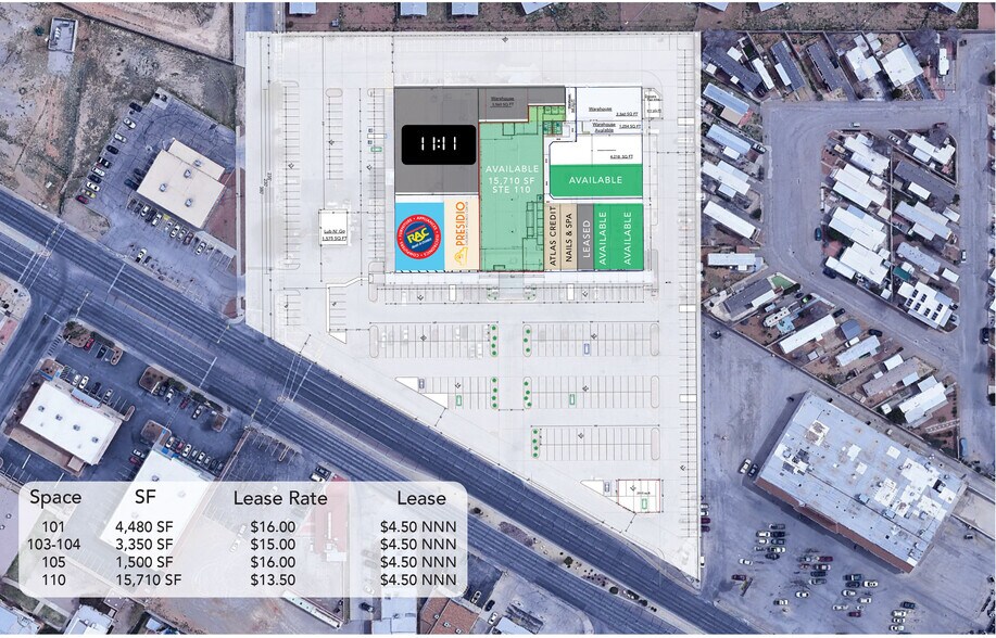 9740 Dyer St, El Paso, TX à louer - Photo du bâtiment - Image 2 de 8