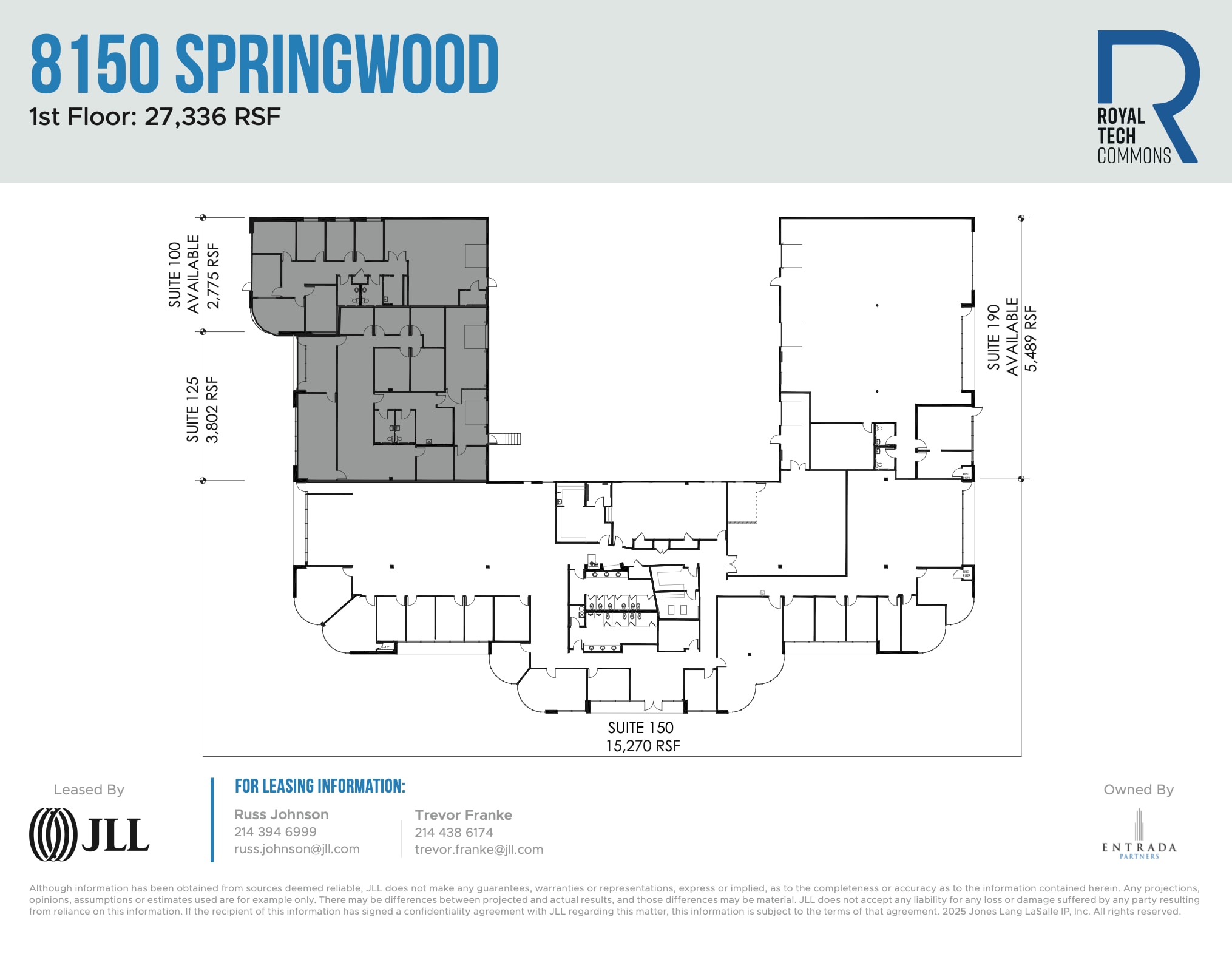 8333 Ridgepoint Dr, Irving, TX à louer Plan d’étage- Image 1 de 1