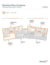 100 Physicians Way, Lebanon, TN à louer Plan d’étage- Image 1 de 1