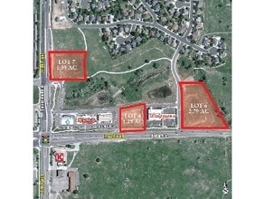 E 104th Ave, Thornton, CO - Aerial map view