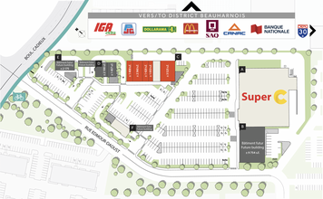 300-420 Rue Edmour-Daoust, Beauharnois, QC for lease Site Plan- Image 1 of 1