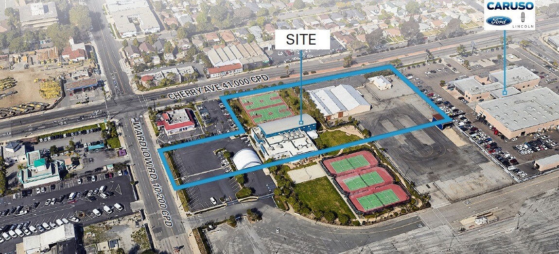 NEC Cherry Ave & Wardlow Rd, Long Beach, CA à louer Photo du bâtiment- Image 1 de 3