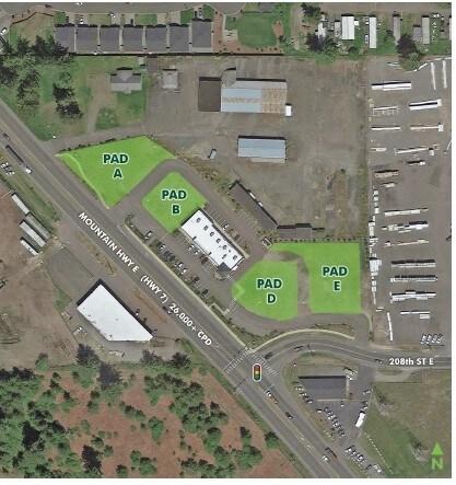 20709 Mountain Hwy E, Spanaway, WA for lease Primary Photo- Image 1 of 5