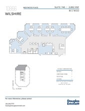 10866 Wilshire Blvd, Los Angeles, CA à louer Plan d’étage- Image 1 de 1