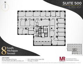 8 S Michigan Ave, Chicago, IL à louer Plan d  tage- Image 1 de 11