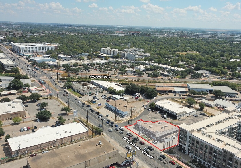 6719 N Lamar Blvd, Austin, TX à vendre - Aérien - Image 3 de 4