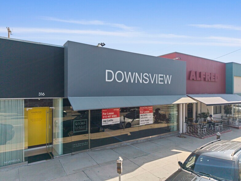 316-318 S Robertson Blvd, Los Angeles, CA à louer - Photo du bâtiment - Image 2 de 7