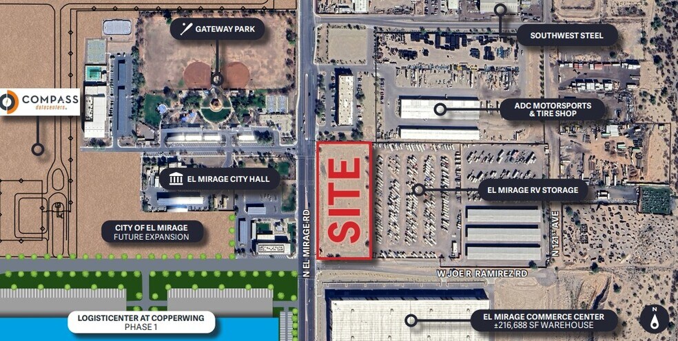 NEC N El Mirage Rd & W Joe R Ramirez Rd, El Mirage, AZ à vendre - Photo du bâtiment - Image 1 de 4