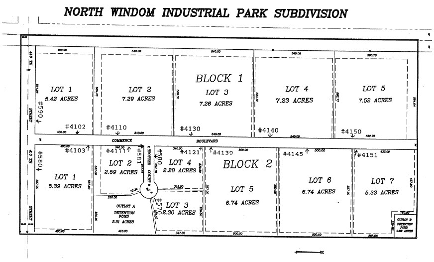 4111 Commerce Blvd, Windom, MN à vendre - Plan cadastral - Image 2 de 4