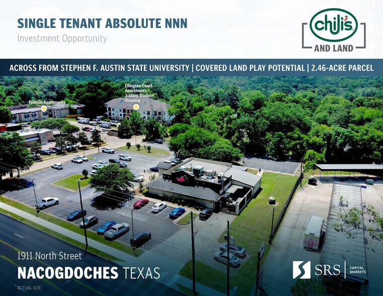 1911 North St, Nacogdoches, TX à vendre - Photo du bâtiment - Image 1 de 9