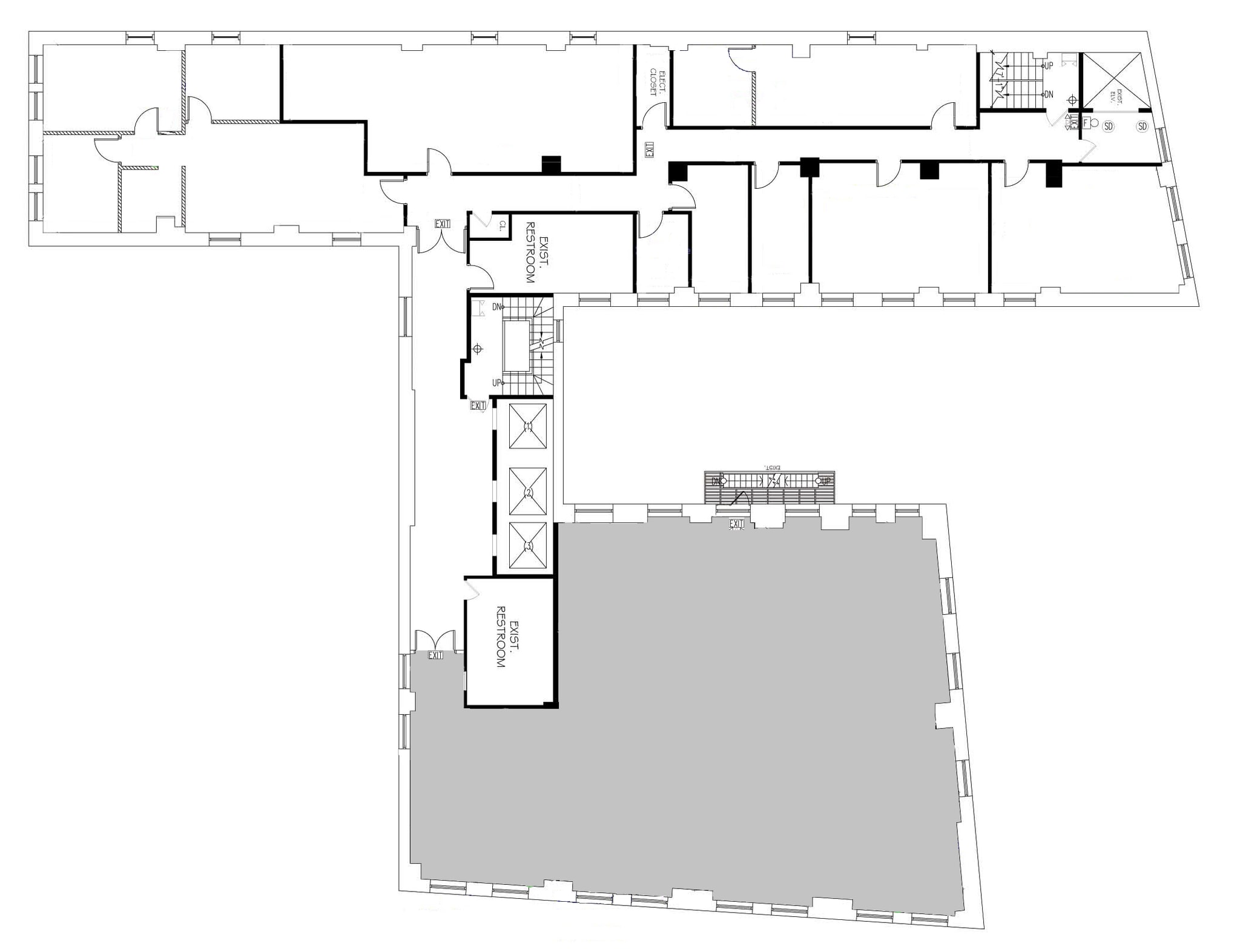 116 Nassau St, New York, NY à louer Plan d’étage- Image 1 de 1