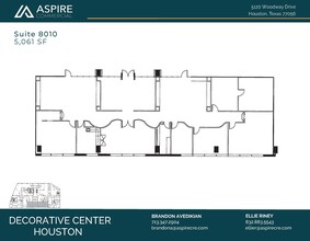 5120 Woodway Dr, Houston, TX for lease Floor Plan- Image 1 of 2